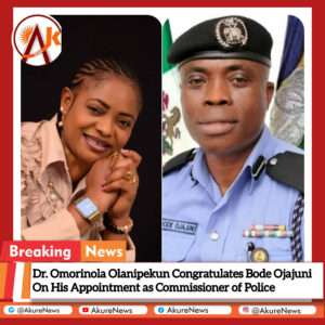 Dr. Olanipekun Congratulates Bode Ojajuni on His New Appointment as CP