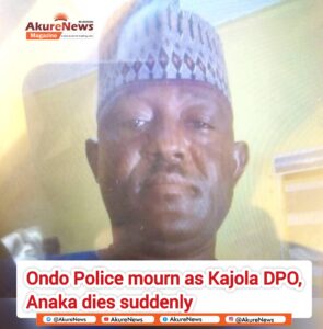 Ondo Police Mourn Kajola DPO’s Sudden Death