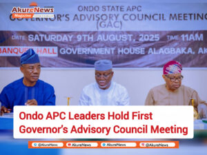 Ondo APC Leaders Hold First Governor’s Advisory Council Meeting