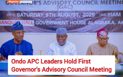 Ondo APC Leaders Hold First Governor’s Advisory Council Meeting