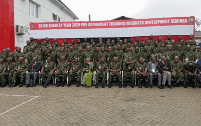 COAS Urges Military Personnel to Avoid Extravagance After Retirement