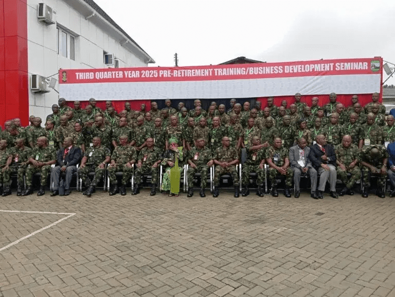 COAS Urges Military Personnel to Avoid Extravagance After Retirement