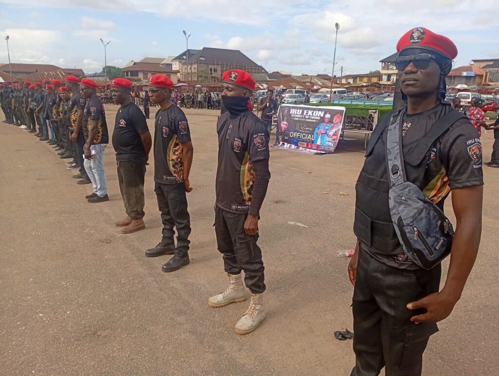 PHOTO SPEAKS: IRUN EKUN SECURITY NETWORK OFFICIALLY LAUNCHED IN AKURE
